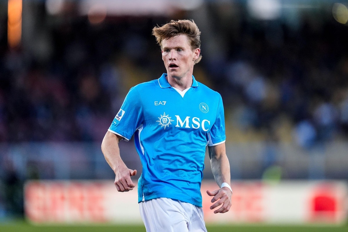 Neapel Genua Tipp Bild zeigt Scott McTominay © Giuseppe Maffia / Alamy Stock Photo