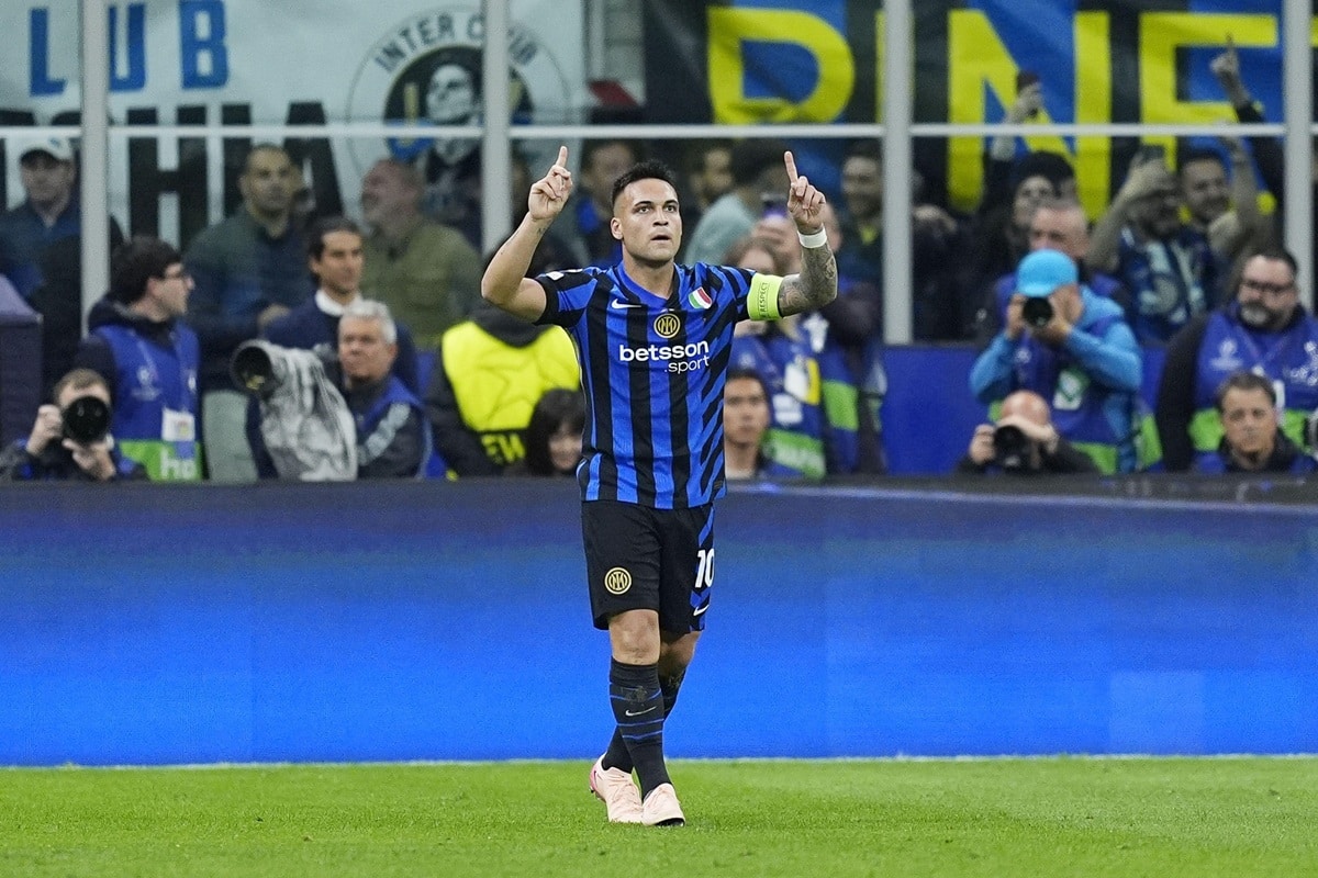 Turin FC Inter Mailand 2 Tipp Bild zeigt Lautaro Martinez © Independent Photo Agency / Alamy Stock Photo