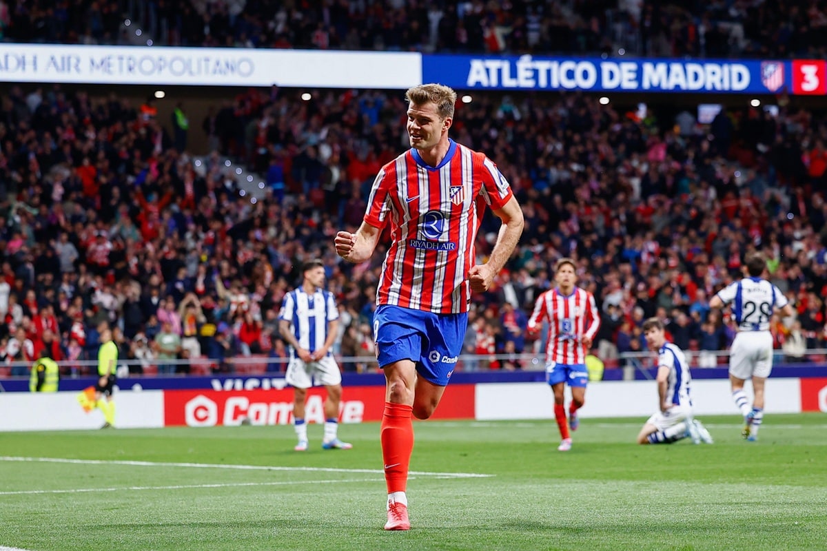 Osasuna Atletico Tipp Bild zeigt Alexander Sörloth © Independent Photo Agency / Alamy Stock Photo