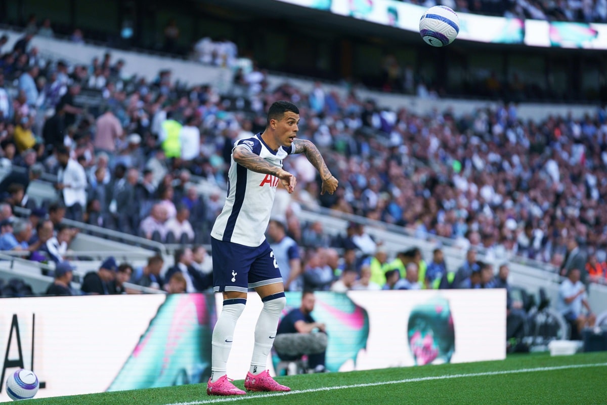 Aston Villa Tottenham Tipp Bild zeigt Pedro Porro © Every Second Media / Alamy Stock Photo
