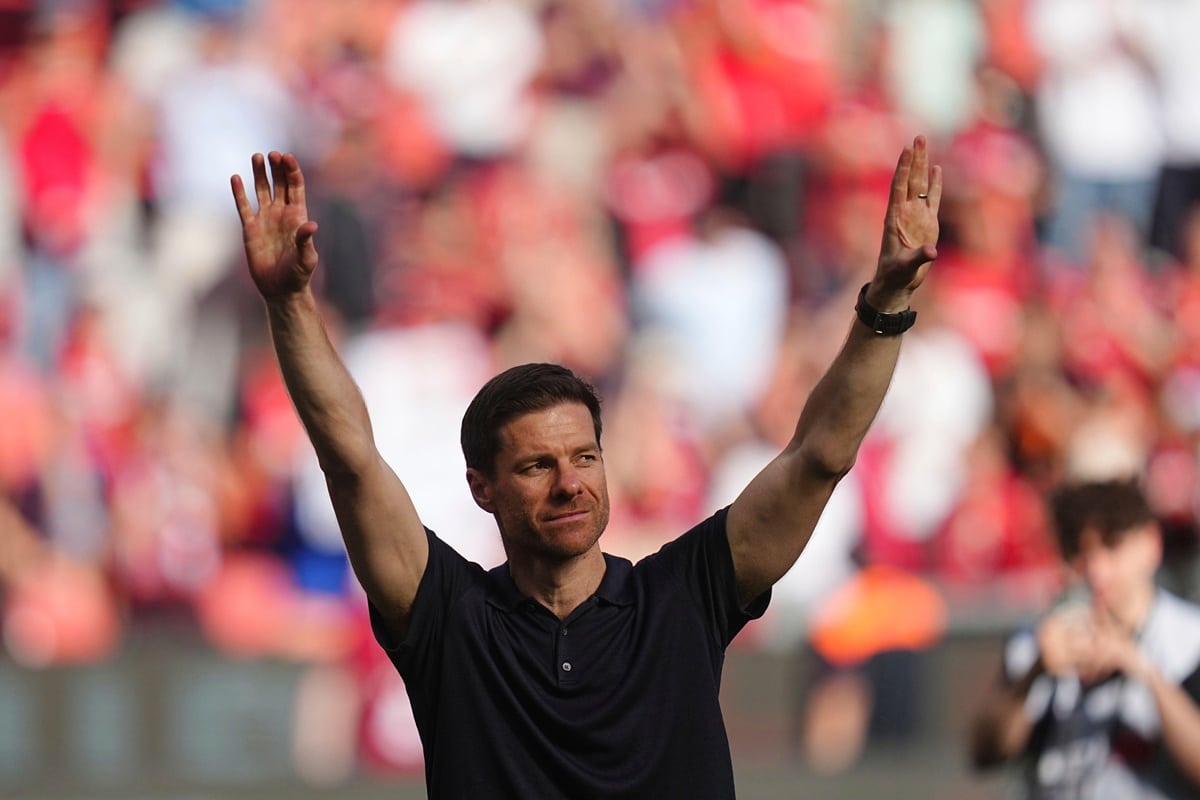 Mainz Leverkusen Tipp Bild zeigt Xabi Alonso © Associated Press / Alamy Stock Photo