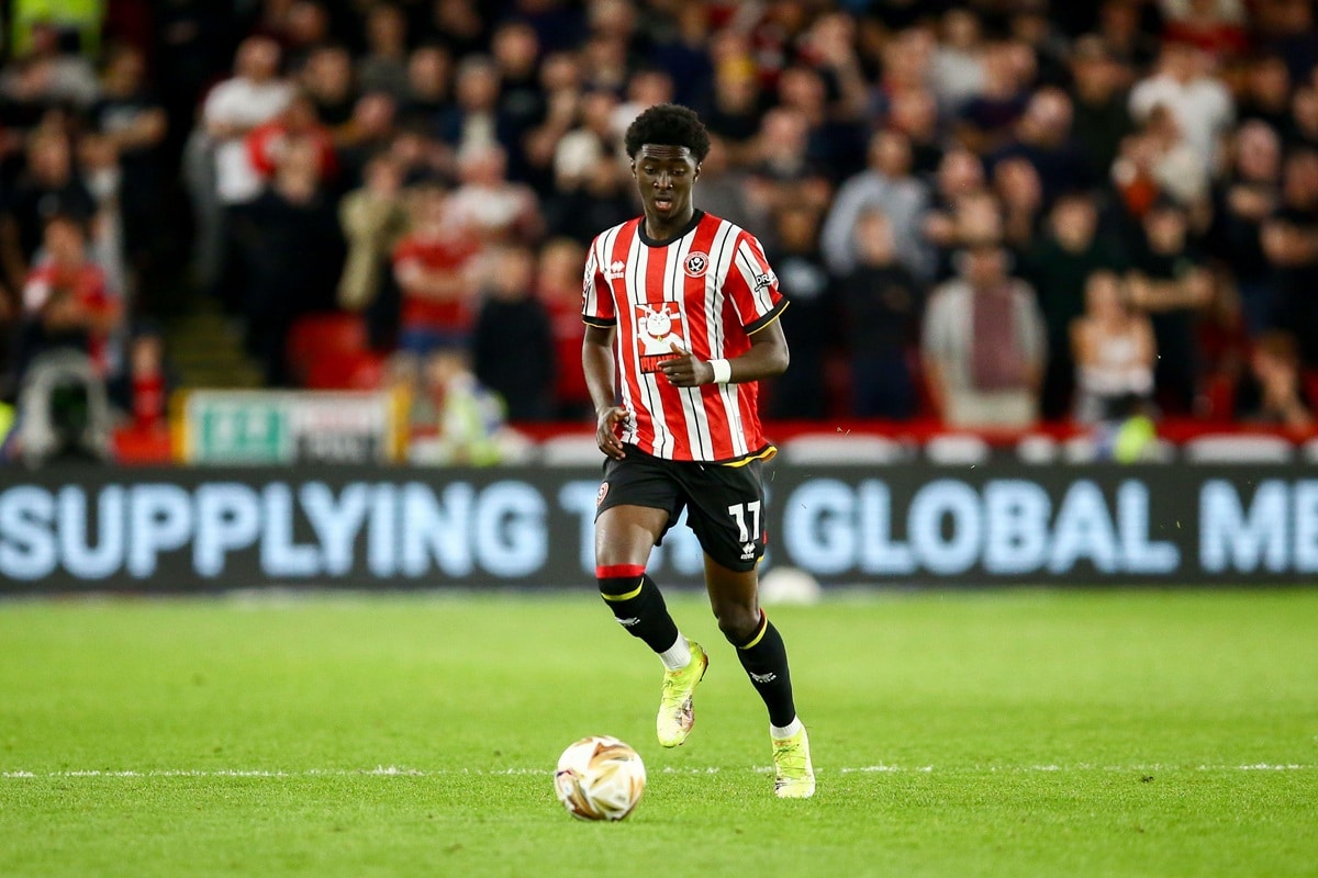Sheffield United Sunderland Tipp Bild zeigt Jesurun Rak-Sakyi © WhiteRosePhotos / Alamy Stock Photo