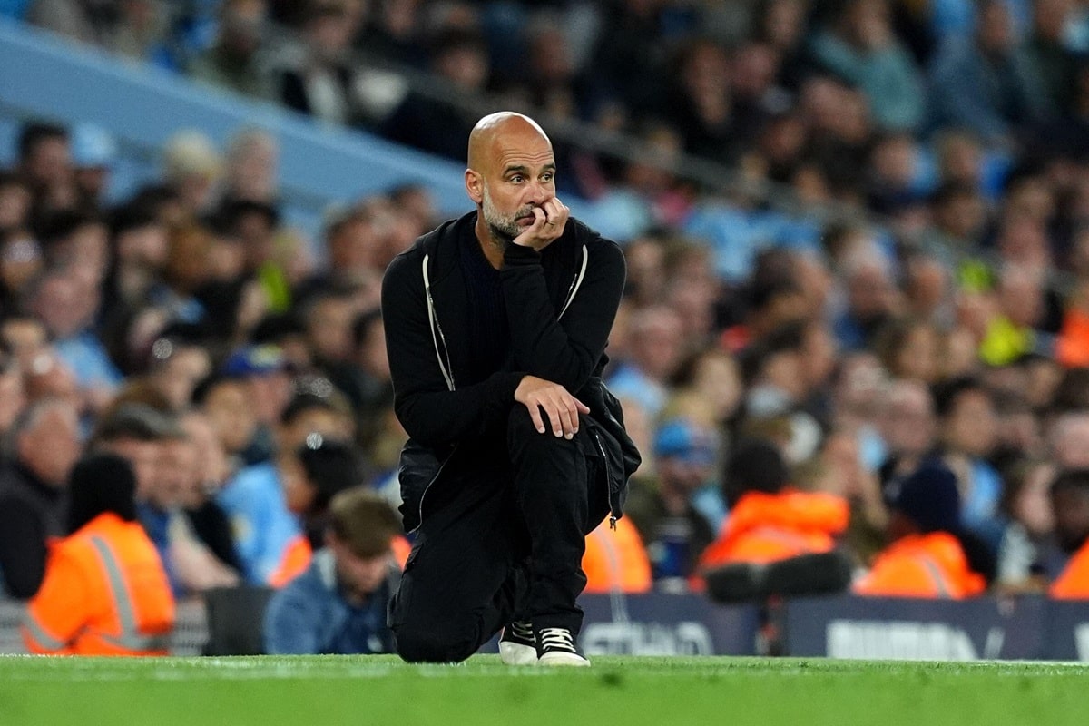 Fulham Manchester City Tipp Bild zeigt Pep Guardiola © PA Images / Alamy Stock Photo