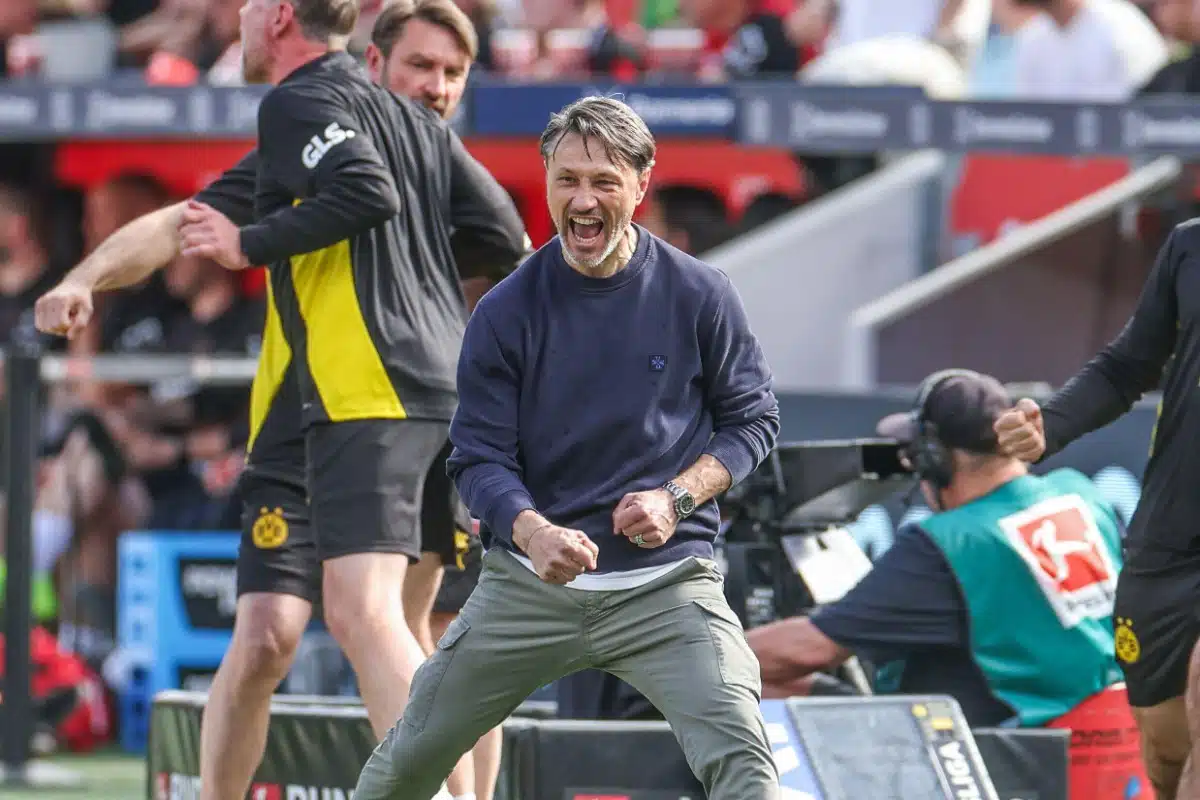Dortmund Kiel Tipp Bild zeigt Trainer Niko Kovac © dpa picture alliance / Alamy Stock Photo