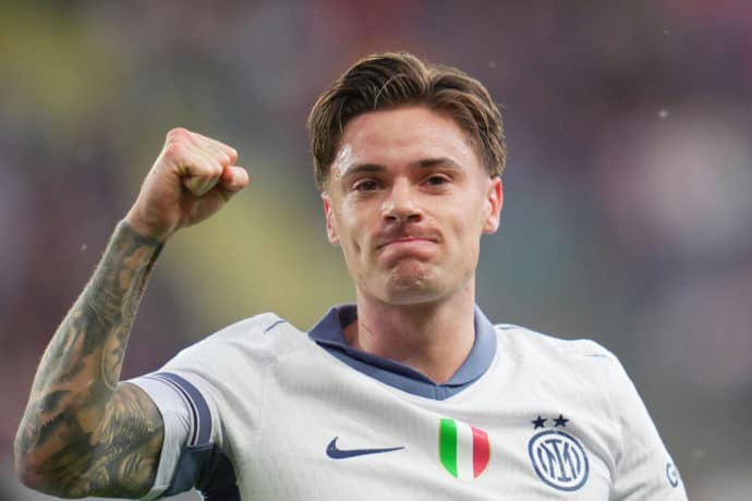 Inter Mailand Lazio Rom Tipp Bild zeigt Nicola Zalewski © Nicola Zalewski