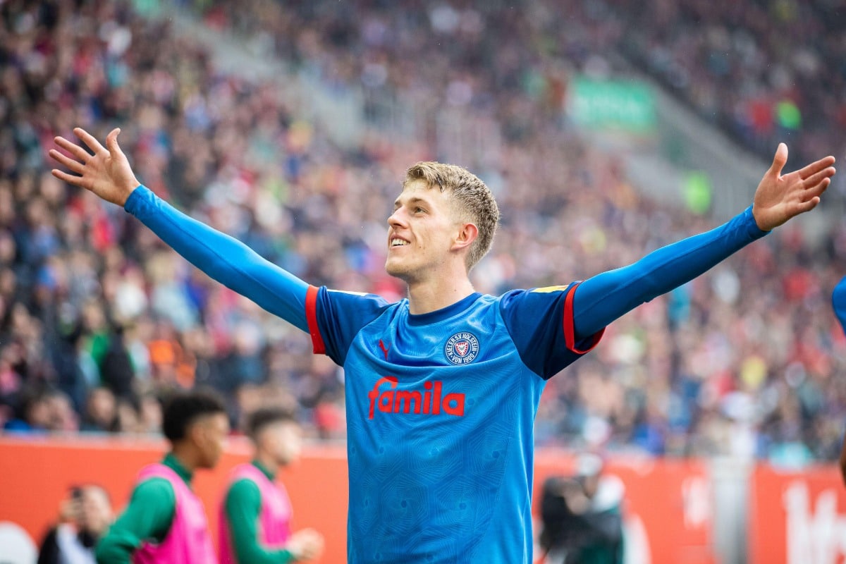 Kiel Freiburg Tipp Bild zeigt Spieler Alexander Bernhardsson © dpa picture alliance / Alamy Stock Photo
