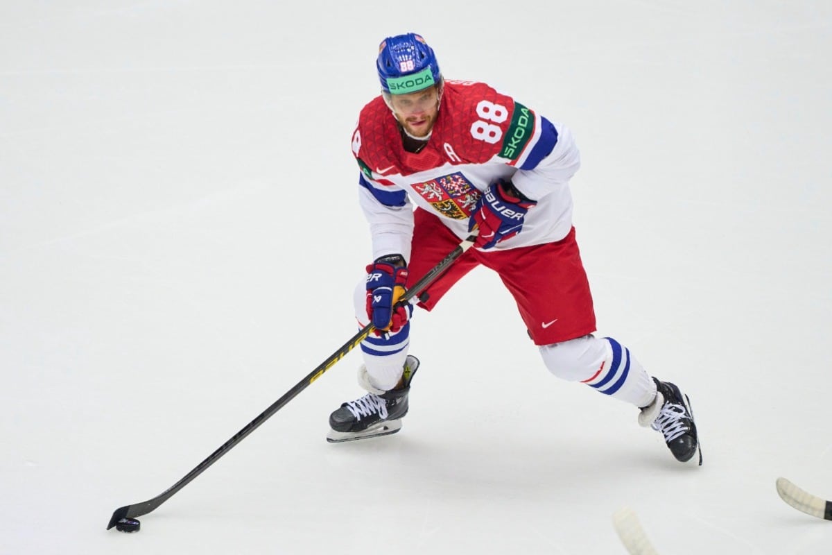 Schweden Tschechien Tipp / Bild zeigt Spieler David Pastrnak © ddp media GmbH / Alamy Stock Photo