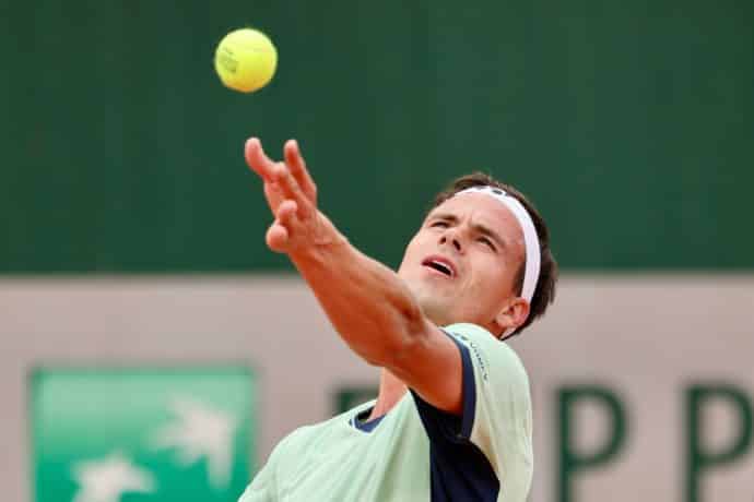 French Open Tipps heute 01.06. Bild zeigt Daniel Altmaier (© dpa picture alliance / Alamy Stock Photo)