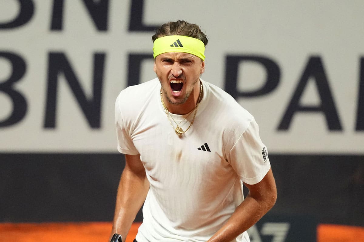 Zverev Kovacevic Tipp Bild zeigt Alexander Zverev © Insidefoto / Alamy Stock Photo