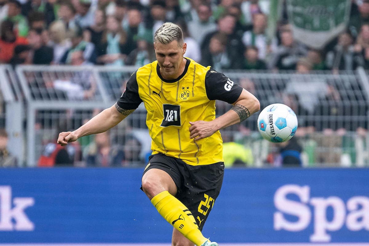 Bild zeigt Niklas Süle vom BVB / Bundesliga Over/Under Wetten 34. Spieltag (© dpa picture alliance / Alamy Stock Photo)
