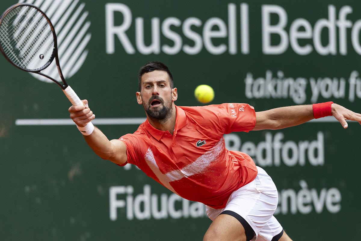 Arnaldi Djokovic Tipp Bild zeigt Novak Djokovic © Associated Press / Alamy Stock Photo