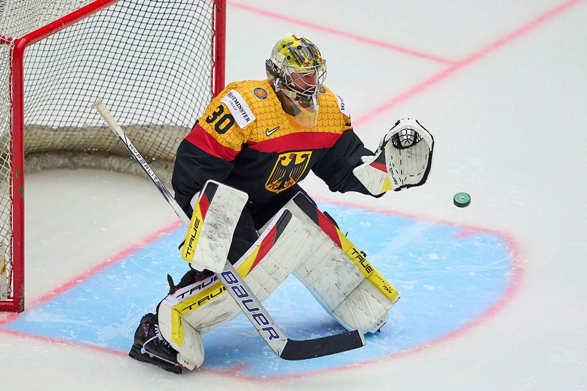 Deutschland Dänemark Tipp / Bild zeigt Philipp Grubauer © ddp media GmbH / Alamy Stock Photo