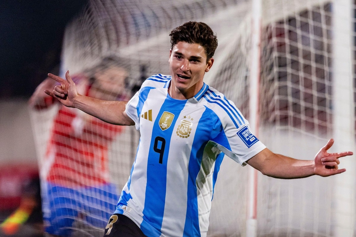 Argentinien Kolumbien Tipp Bild zeigt Julián Álvarez © Eurasia Sport Images / Alamy Stock Photo