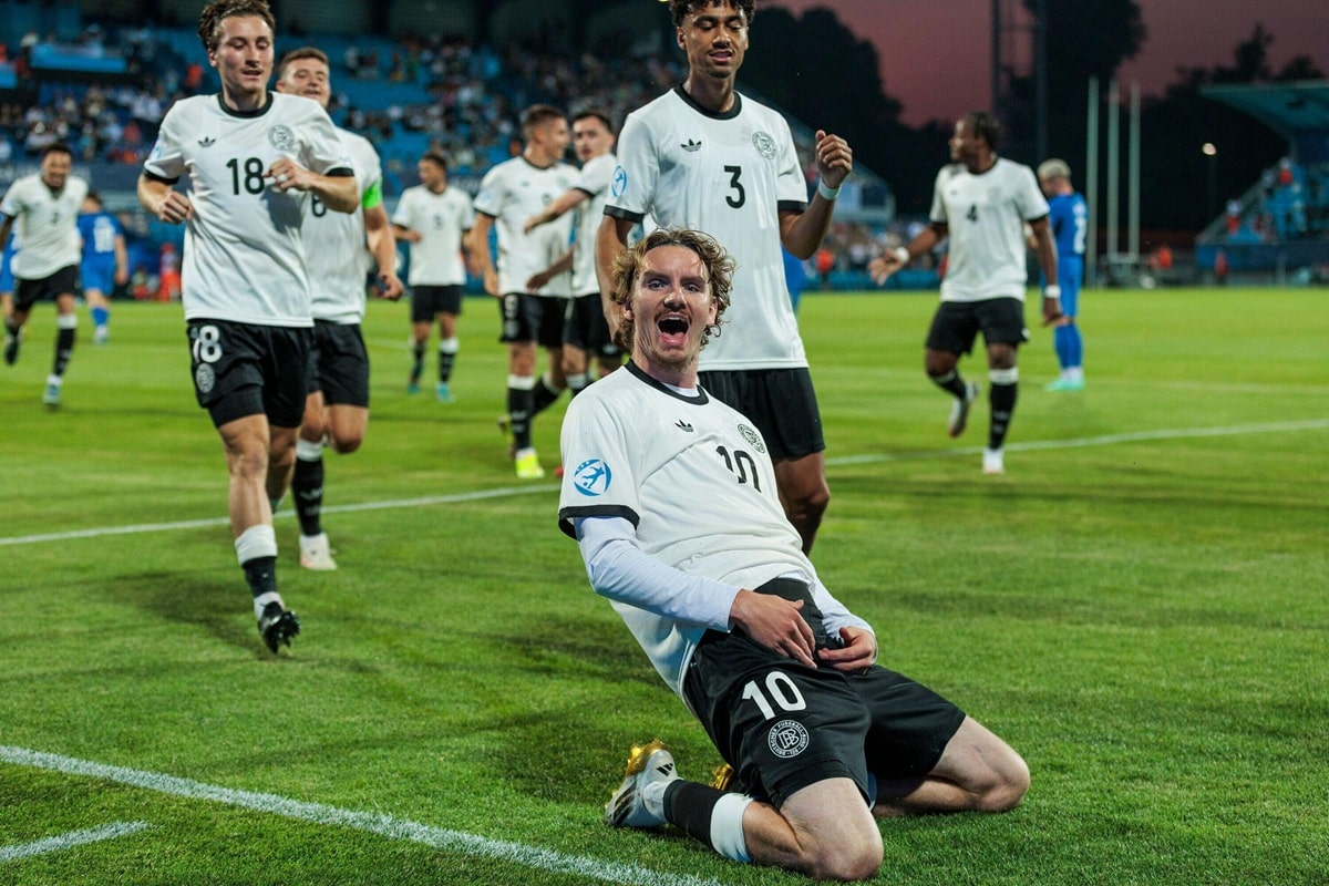 Tschechien U21 Deutschland U21 Tipp Bild zeigt Nick Woltemade © dpa picture alliance / Alamy Stock Photo