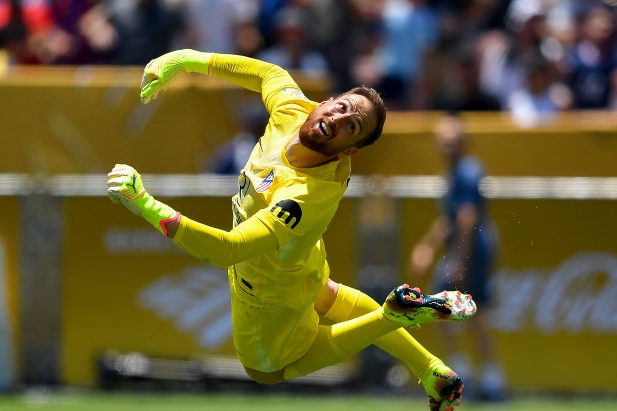 Seattle Sounders Atletico Madrid Tipp Bild zeigt Jan Oblak © Cal Sport Media / Alamy Stock Photo