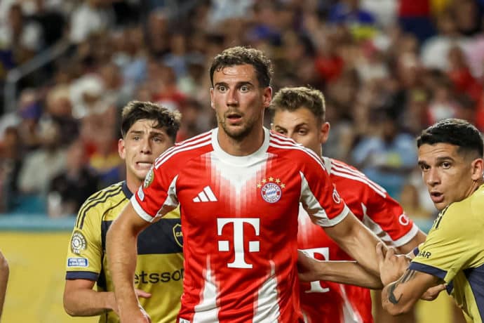 Bayern Benfica Lissabon Tipp Bild zeigt Leon Goretzka © SPP Sport Press Photo. / Alamy Stock Photo