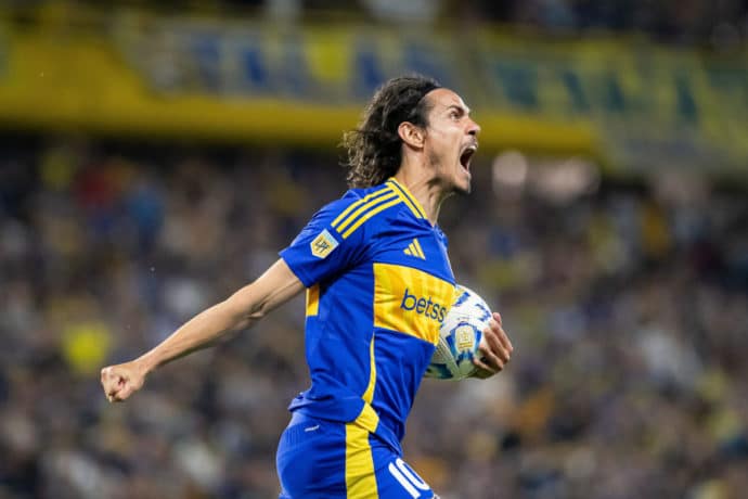 Boca Juniors Benfica Tipp Bild zeigt Edinson Cavani © ZUMA Press Inc / Alamy Stock Photo