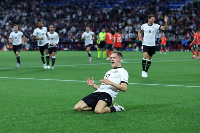 Deutschland Frankreich Tipp Bild zeigt Florian Wirtz (© ddp media GmbH / Alamy Stock Photo)