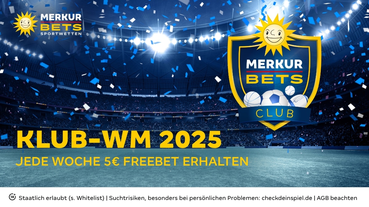 Merkur Bets Klub WM Freebet