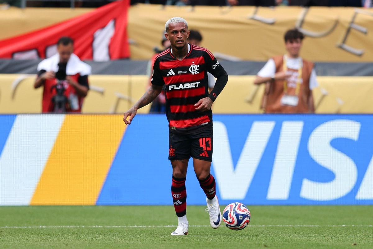 Los Angeles Flamengo Tipp Bild zeigt Spieler Wesley Franca © Associated Press / Alamy Stock Photo