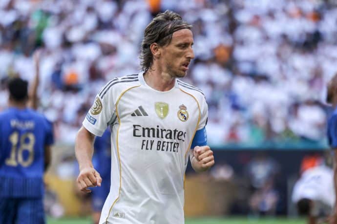 Real Madrid Pachuca Tipp Bild zeigt Luca Modric © SPP Sport Press Photo. / Alamy Stock Photo