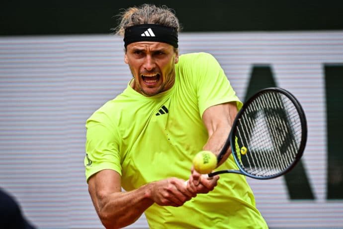 Zverev Djokovoc Tipp Bild zeigt Alexander Zverev © ZUMA Press, Inc. / Alamy Stock Photo