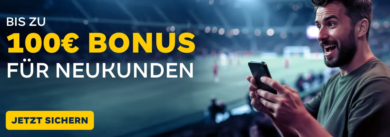 Sichere dir deinen 100 % Bonus Merkur Bets Willkommensbonus
