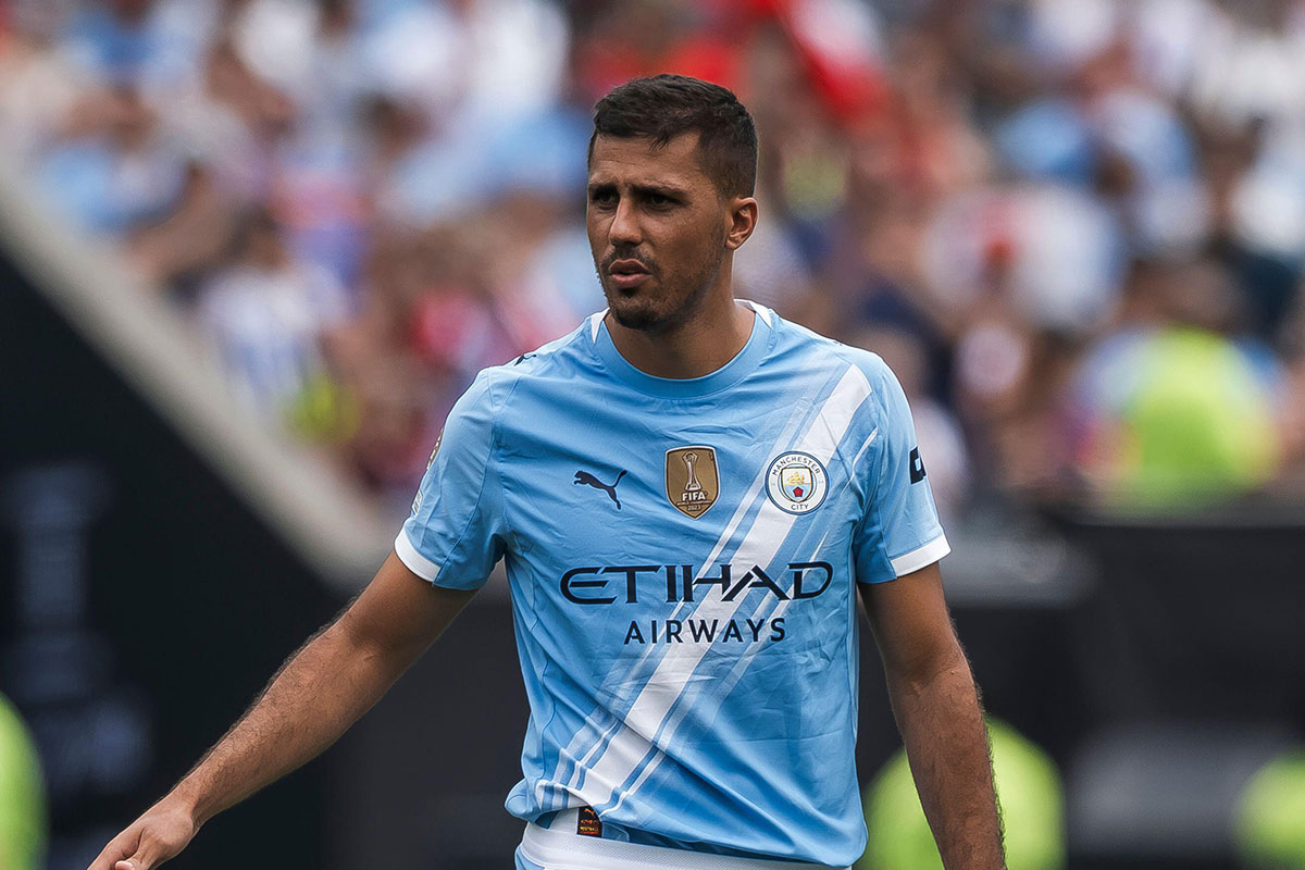 Manchester City Al Hilal Tipp Bild zeigt Spieler Rodri © Nicolò Campo / Alamy Stock Photo
