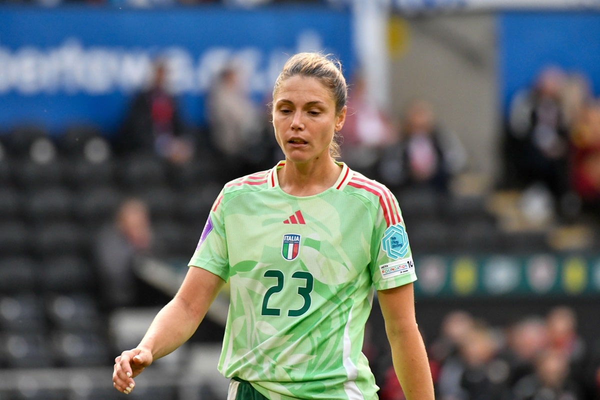 Belgien Italien Frauen Tipp Bild zeigt Cecilia Salvai © Majestic Media Ltd / Alamy Stock Photo