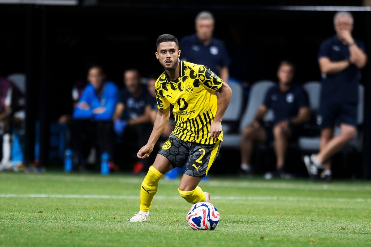 Real Madrid Dortmund Tipp Bild zeigt Yan Couto © Nicolò Campo / Alamy Stock Photo