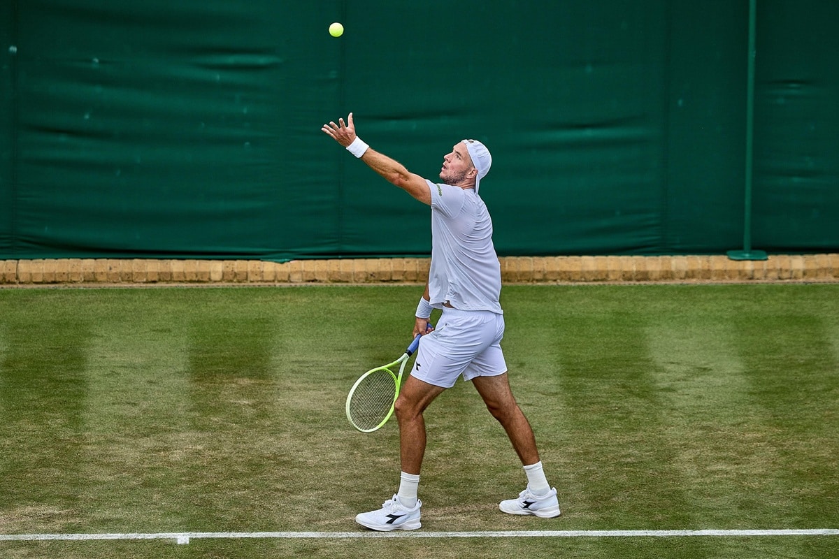 Wimbledon Tipps heute 04.07. Bild zeigt Jan-Lennard Struff (© ZUMA Press, Inc. / Alamy Stock Photo)