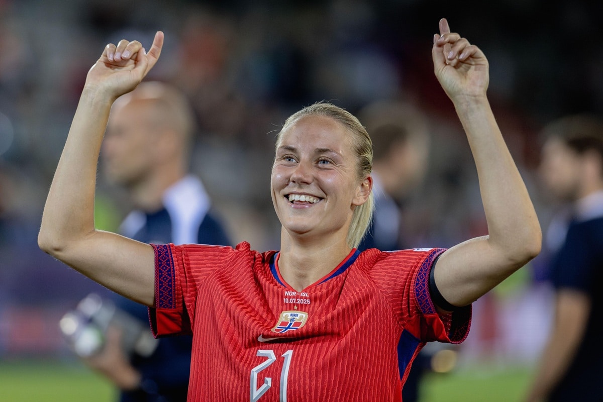 Norwegen Italien Tipp Bild zeigt Lisa Naalsund © SPP Sport Press Photo. / Alamy Stock Photo