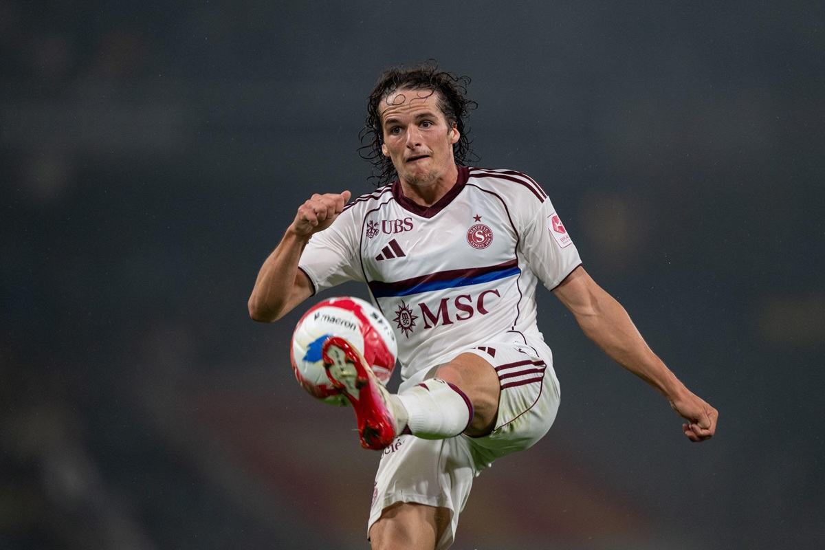 Servette Genf Viktoria Pilsen Tipp Bild zeigt Theo Magnin © SPP Sport Press Photo. / Alamy Stock Photo