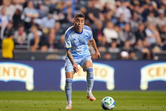 Atlanta Charlotte Tipp Bild zeigt Miguel Almiron © Cal Sport Media / Alamy
