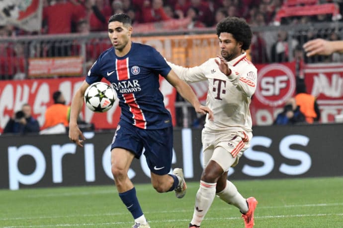 Klub WM Tipps heute 05.07.2025 Bild zeigt Hakimi, Gnabry (© APA-PictureDesk / Alamy Stock Photo)