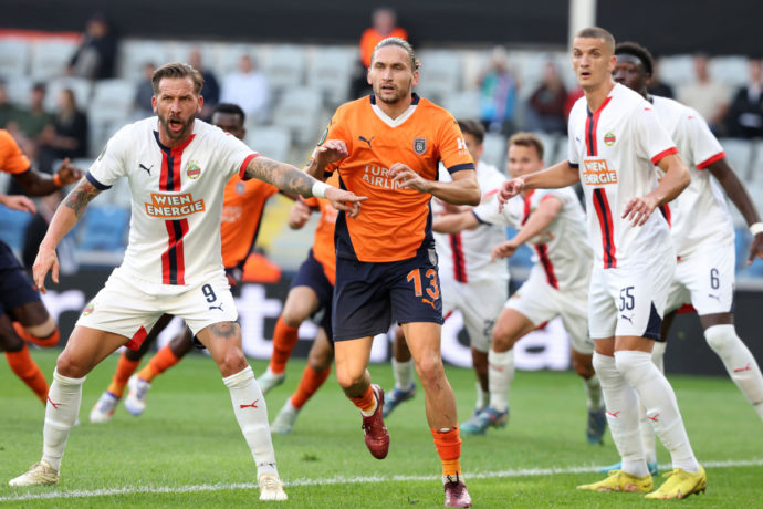 Tscherno More Varna Basaksehir Tipp Bild zeigt Miguel Crespo, © Associated Press