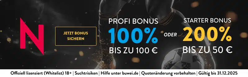 Neobet Neukundenbonus