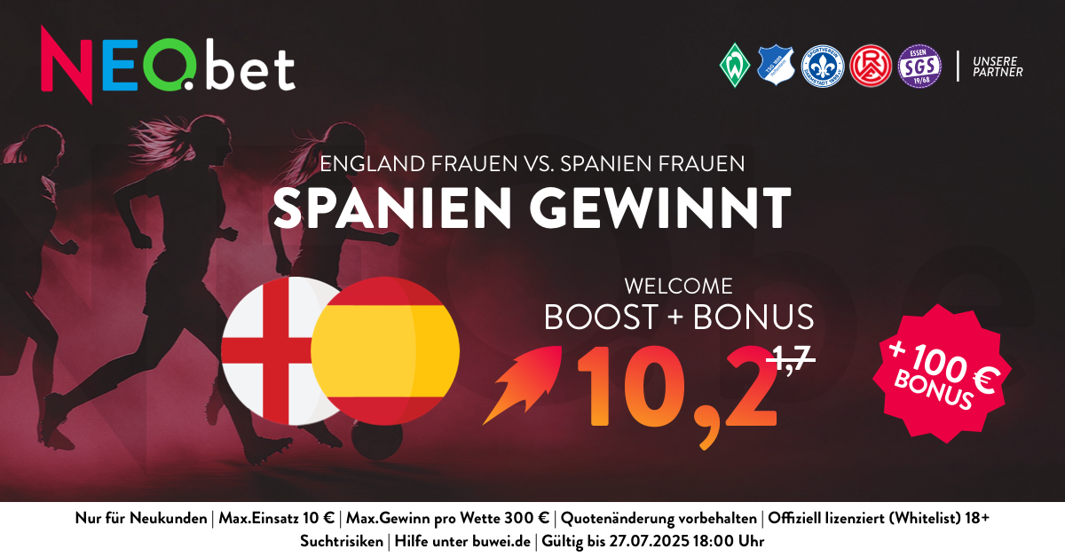 NEO.bet Quotenboost