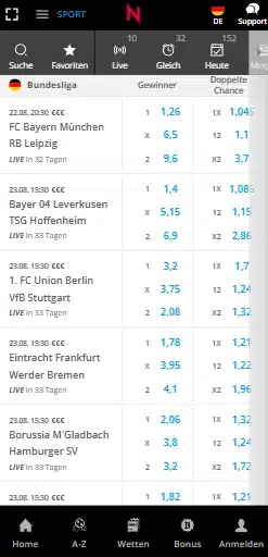Neobet Bundesliga