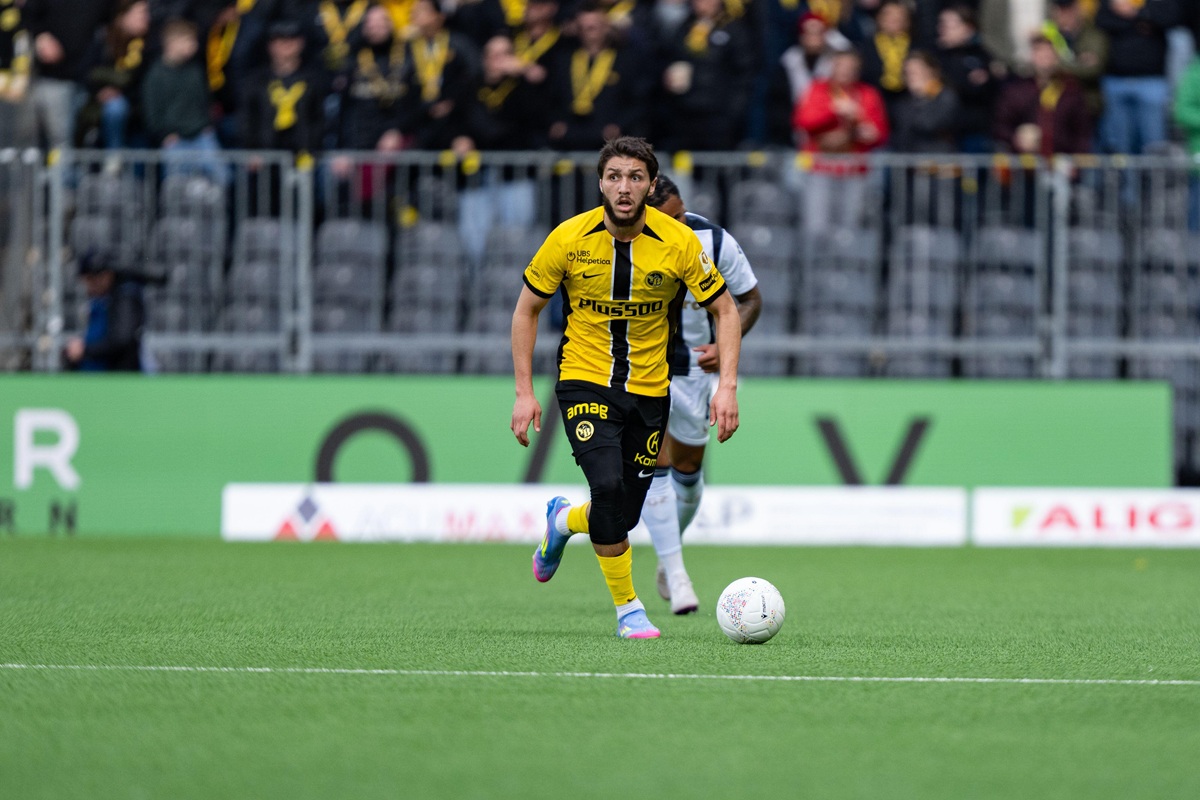 Slovan Bratislava Young Boys Tipp Bild zeigt Jaouen Hadjam © SPP Sport Press Photo. / Alamy Stock Photo