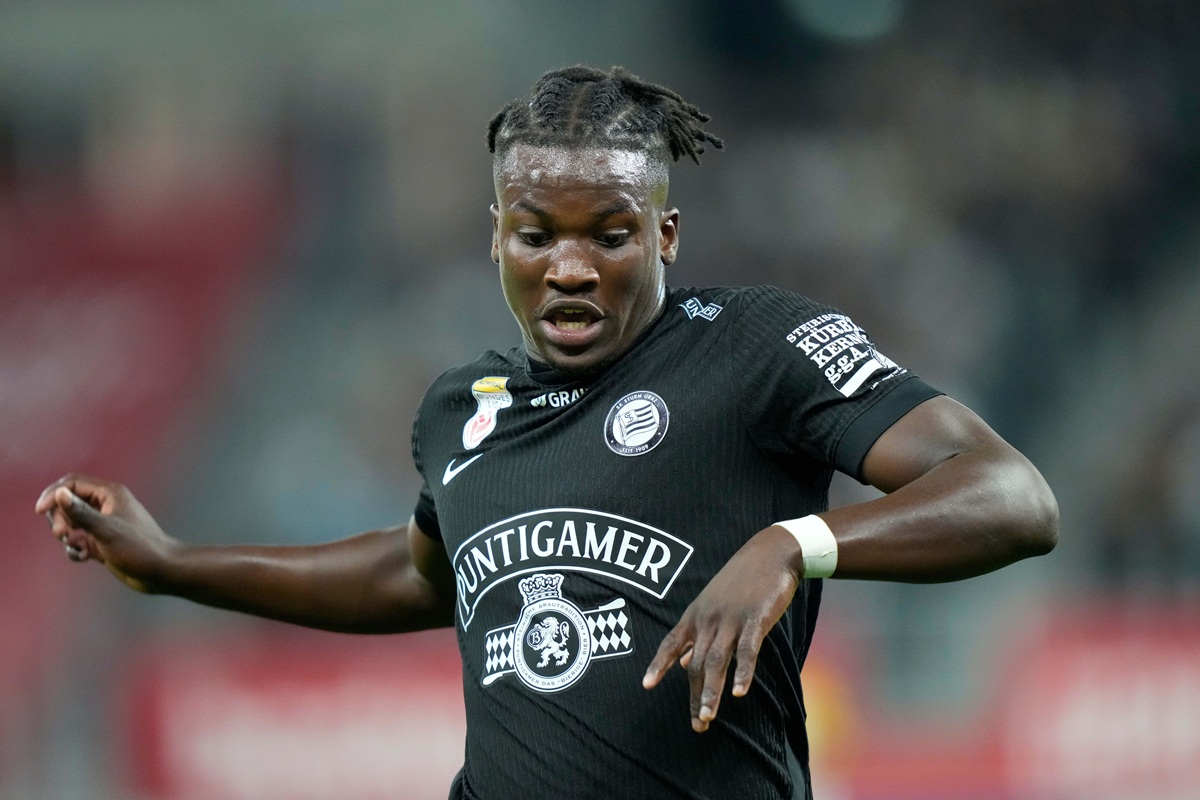Sturm Graz SK Rapid Tipp Bild zeigt Seedy Jatta © APA-PictureDesk / Alamy Stock Photo