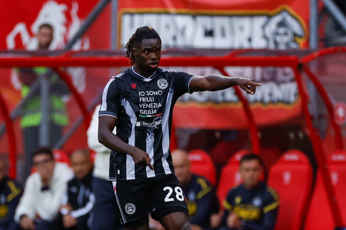 Udinese Hellas Verona Tipp Bild zeigt Oumar Solet © MTB Photo / Alamy Stock Photo