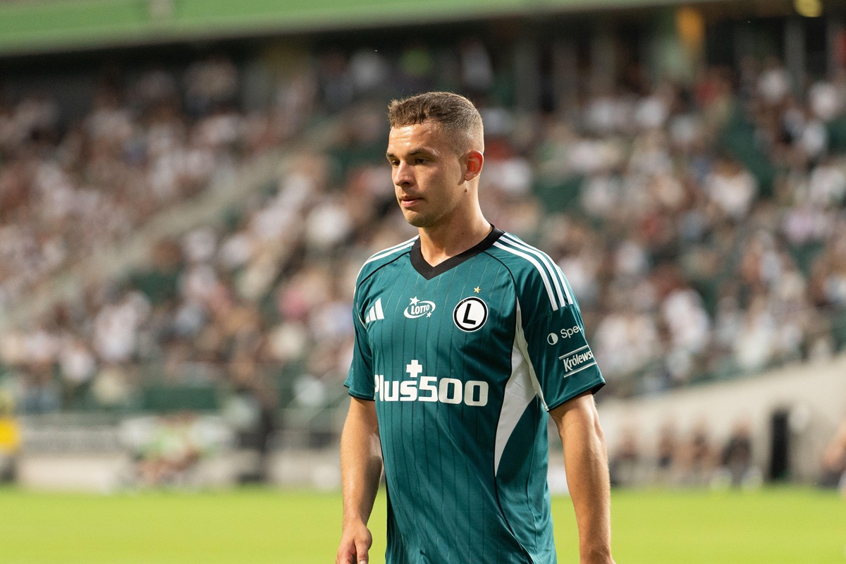 Legia Warschau AEK Larnaca Tipp Bild zeigt Kacper Chodyna © ZUMA Press Inc / Alamy Stock Photo