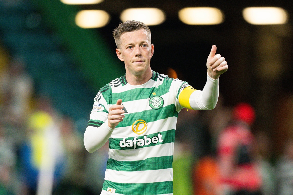 Celtic Glasgow Almaty Tipp Bild zeigt Callum McGregor © Paul Byars / Alamy Stock Photo