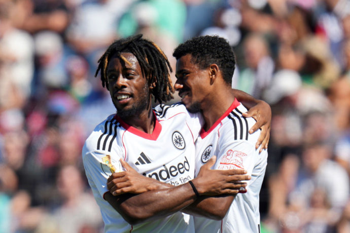 Frankfurt Werder Bremen Tipp Bild zeigt Wahi Knauff © Associated Press