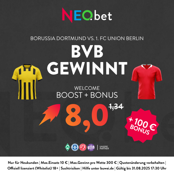 Bundesliga Quotenboost