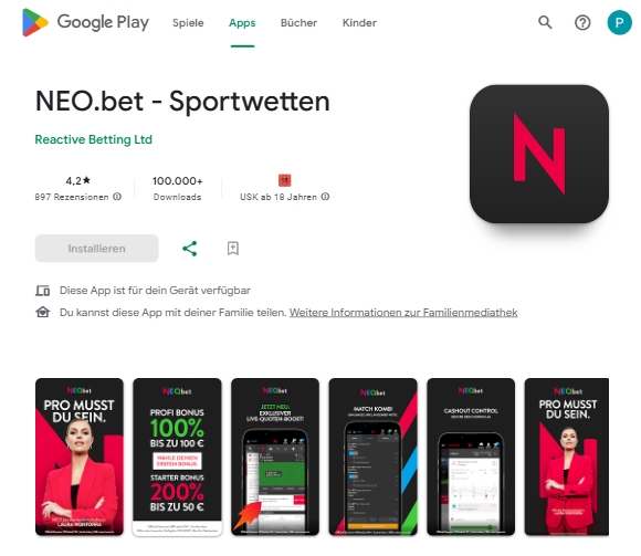 Neobet App