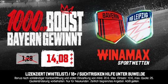 Winamax Boost Bayern - Leipzig