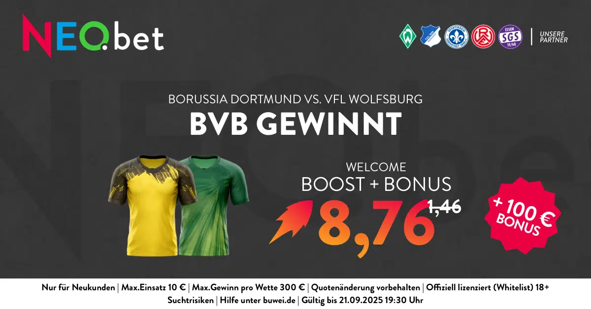 Bundesliga Quotenboost