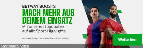 betway boosts